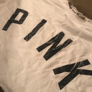 Nwt 18 vs Pink Cropped Long Sleeve sm